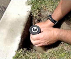 troubleshooting a sprinkler head